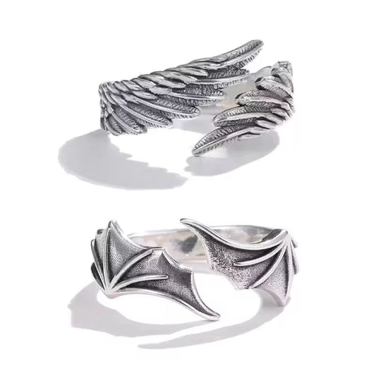 Angel & Demon Adjustable Rings