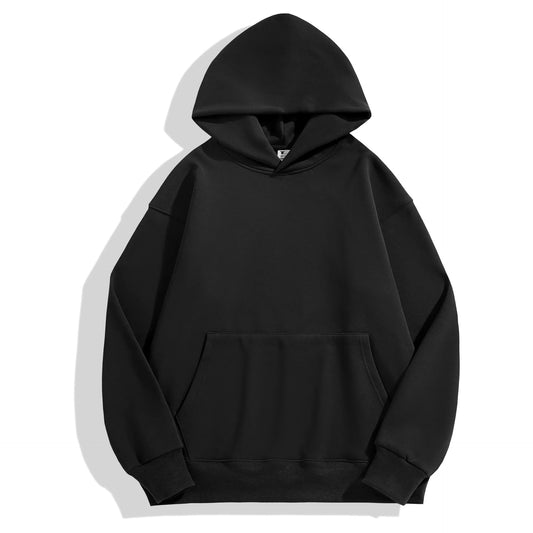 Heavyweight Blank Cotton Fleece Hoodie