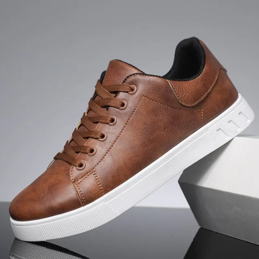 Casual Low Top Leather Sneaker