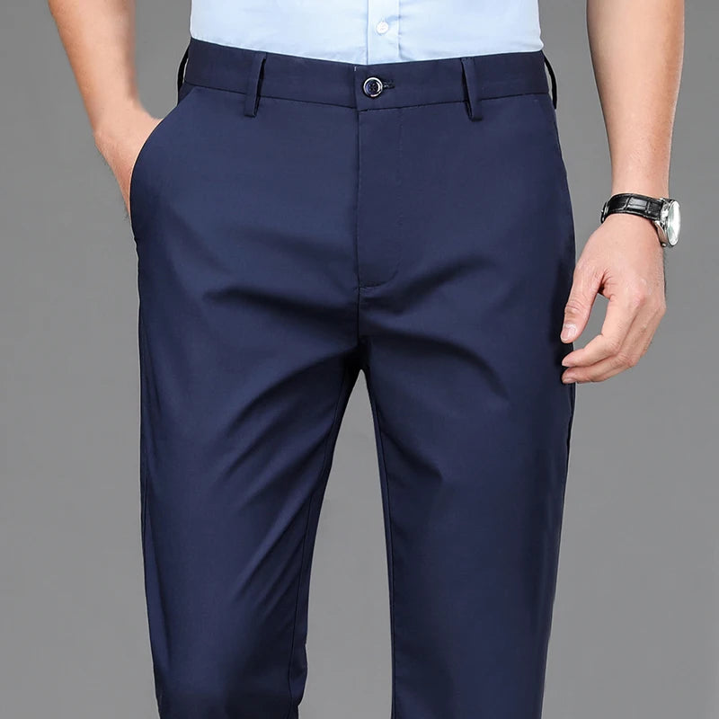 Classic Tailored Men's Dress Pants