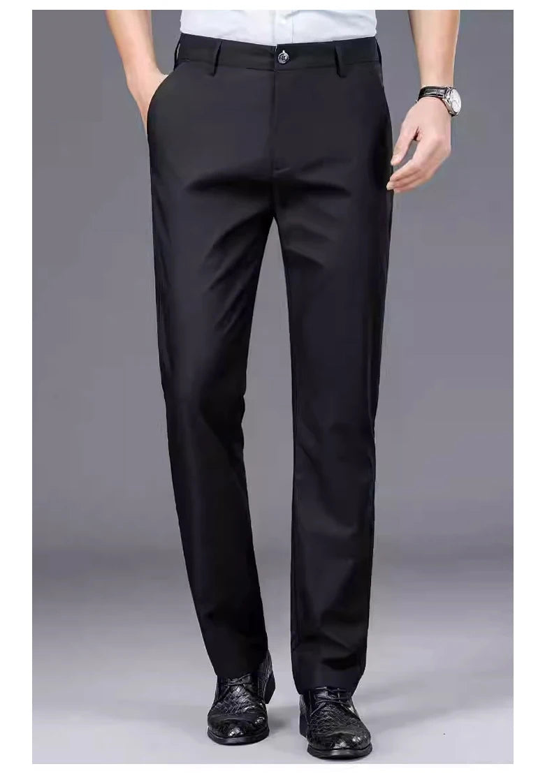 Classic Tailored Men's Dress Pants