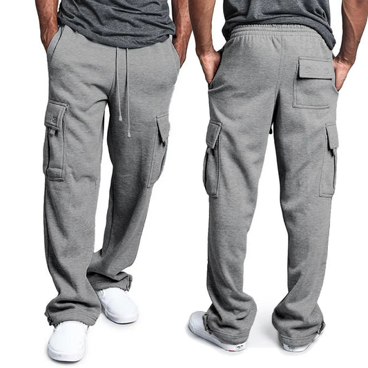 Men's Casual Cargo Sweatpants