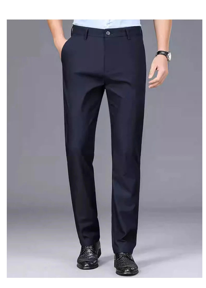 Classic Tailored Men's Dress Pants