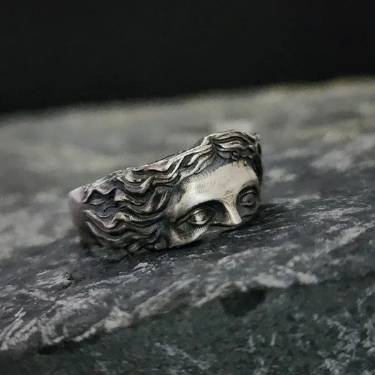 Mythic Gaze Stainless Steel Ring